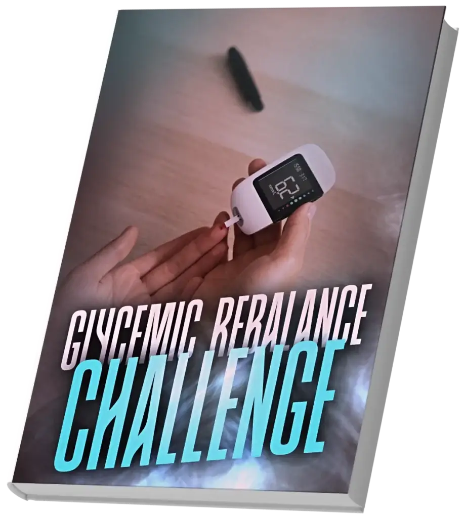 Cover of the Glycemic Rebalance Challenge bonus guide